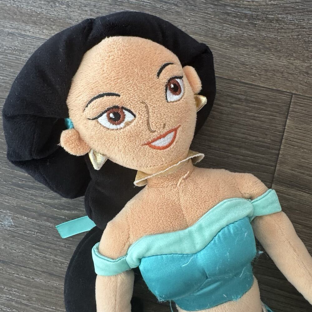 Disney Princess Jasmine Doll Plush Toy 2001 - 21” Doll- Vintage - Picture 2 of 8